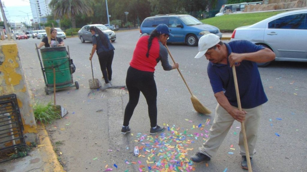 Despliegan operativo de limpieza permanente para el Carnaval
