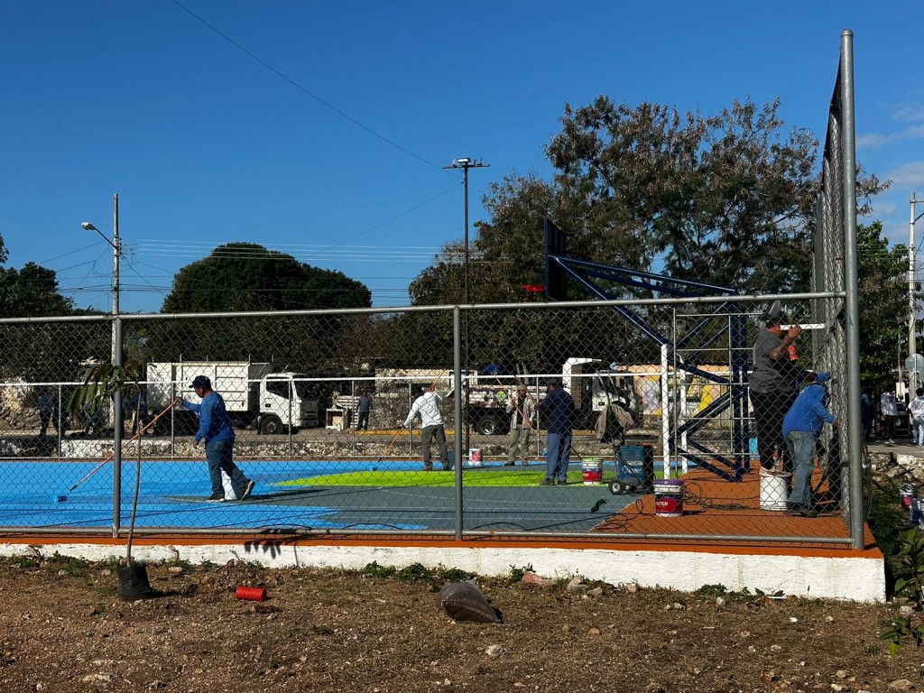 Realizan Mega operativo de limpieza en San Luis Sur Dzununc&aacute;n