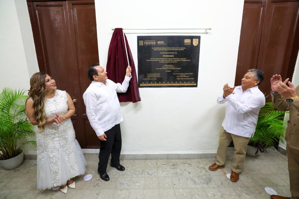 Destina Renacimiento Maya 5 mdp para el Centro Estatal de Bellas Artes