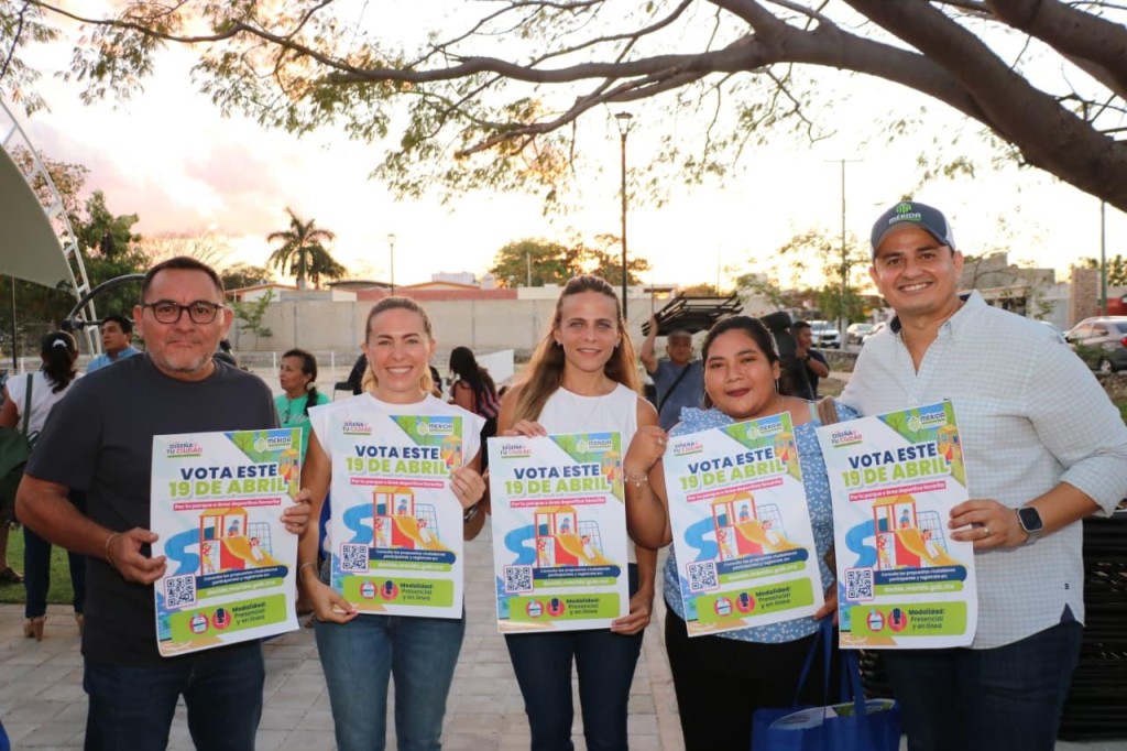 Inicia promoción del voto Ayuntamiento de Mérida para la consulta pública de “Diseña tu ciudad 2026”