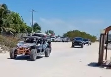 Usan Reserva de R&iacute;o Lagartos como pista de veh&iacute;culos todo terreno