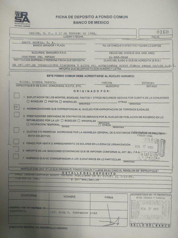 Asegura gobierno que indemnizaci&oacute;n de Sierra Papacal se pag&oacute; desde 1993