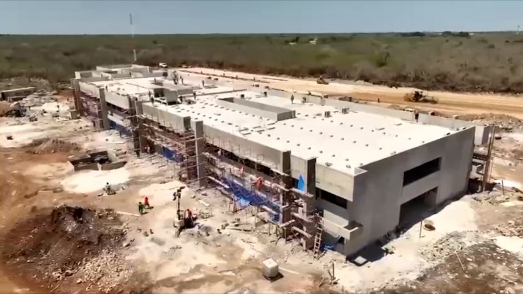 Ya en etapa final, Universidad Nacional Rosario Castellanos, en Kanasín