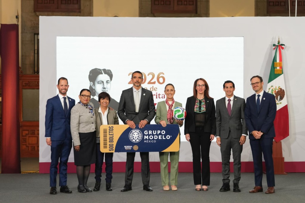 Mundial Social impulsar&aacute; paz y deporte en M&eacute;xico: presidenta Sheinbaum