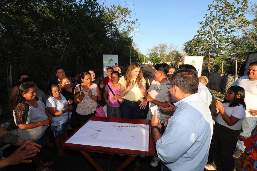 Con obras diarias mejoramos el entorno de cada comunidad: Cecilia Patr&oacute;n