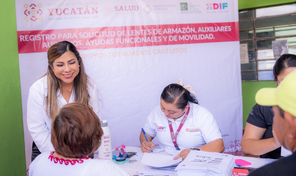 Inician registro DIF Yucat&aacute;n y Beneficencia P&uacute;blica para acceder a apoyos funcionales
