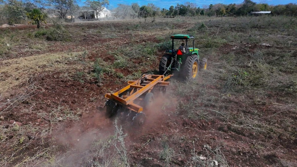 Se han mecanizado m&aacute;s de 800 hect&aacute;reas en territorio tizimile&ntilde;o