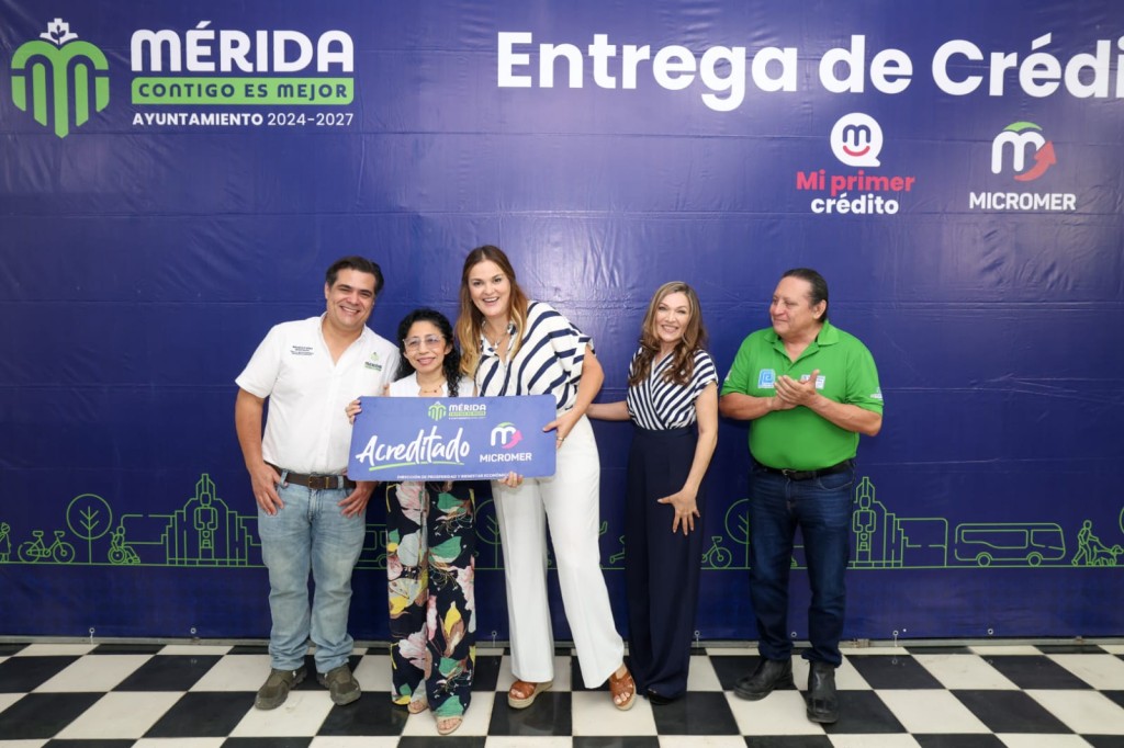 Aumentan créditos otorgados por Ayuntamiento de Mérida