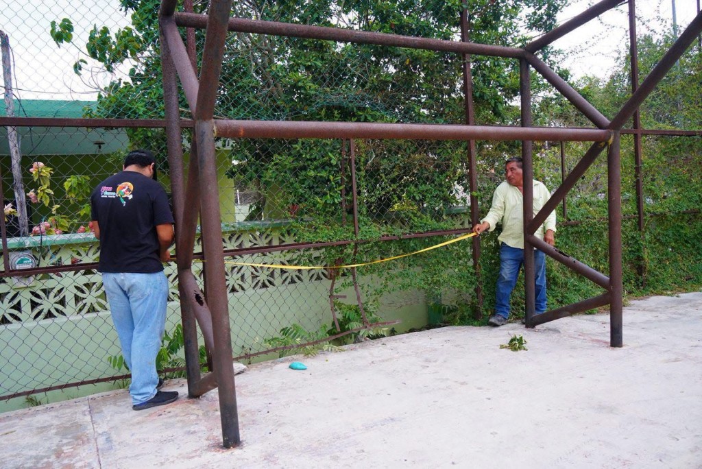 Comenzarán a rehabilitar cancha de Tizimín, como parte del proyecto “Mundial Social 2026”