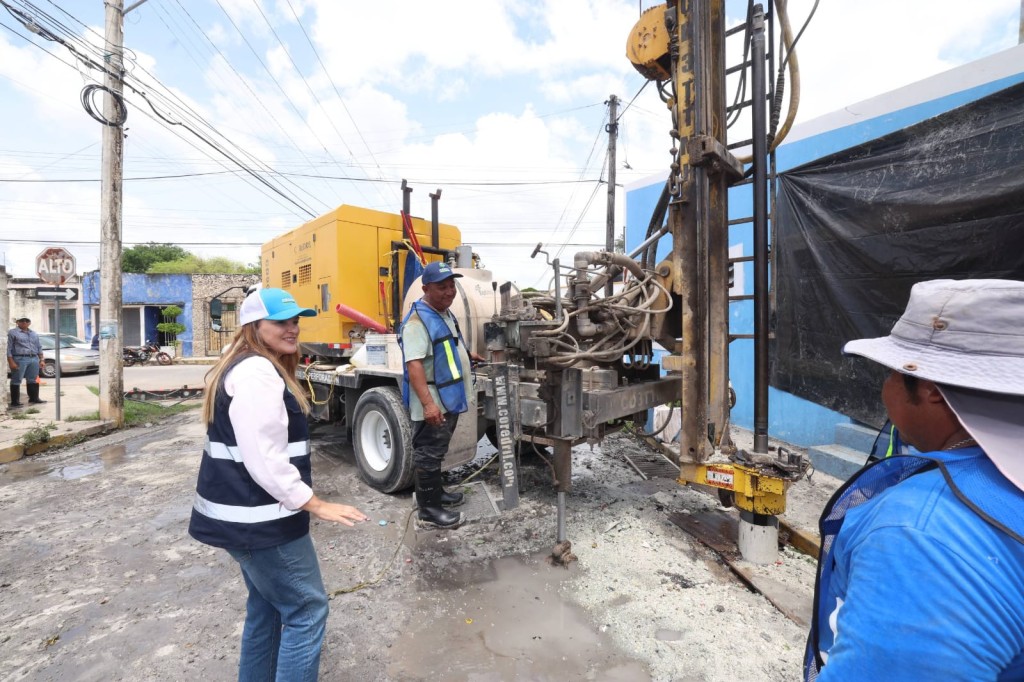 Construyen 120 pozos nuevos en lugares con mayor acumulación de agua