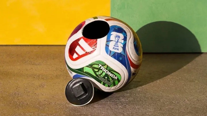 Ser&aacute; Trionda primer bal&oacute;n recargable de un mundial