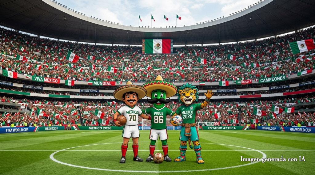 ¿Para ti cuál ha sido la mejor mascota que México ha tenido en los mundiales?