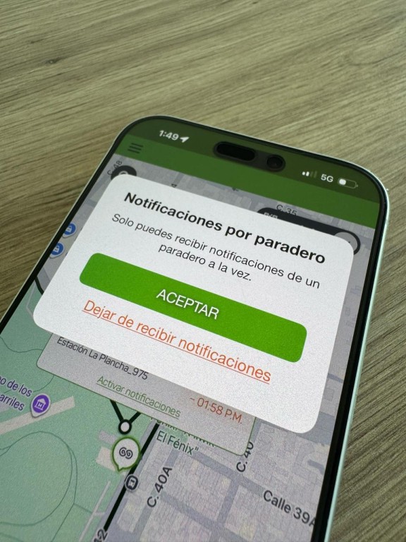 Ahora tu celular te avisar&aacute; cuando llegue el Va y Ven