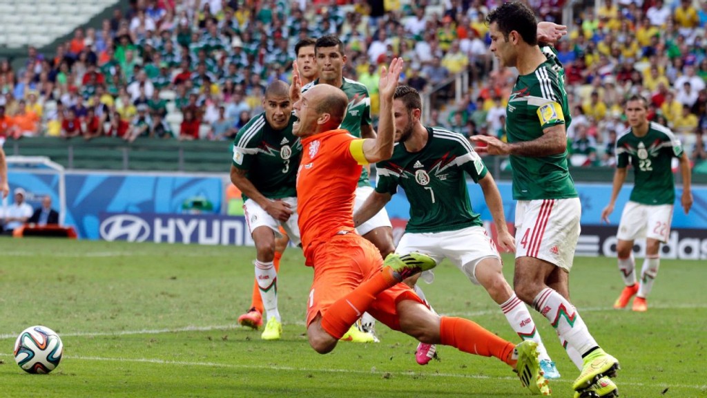 El Karma Azteca se la cobr&oacute; a Pa&iacute;ses Bajos