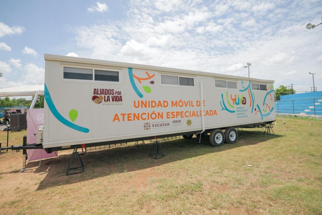 Llevarán Unidades YUYA atención especializada y prevención de las violencias a todo Yucatán