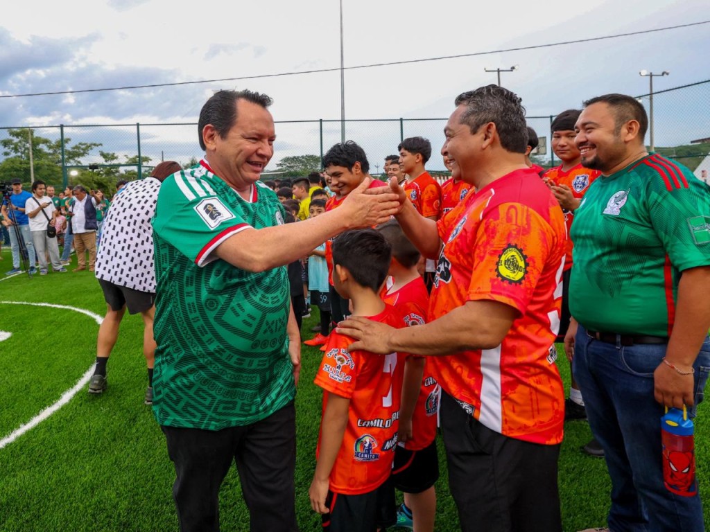 Llega Renacimiento Maya al sur de Yucat&aacute;n con espacios deportivos que fortalecen a las comunidades