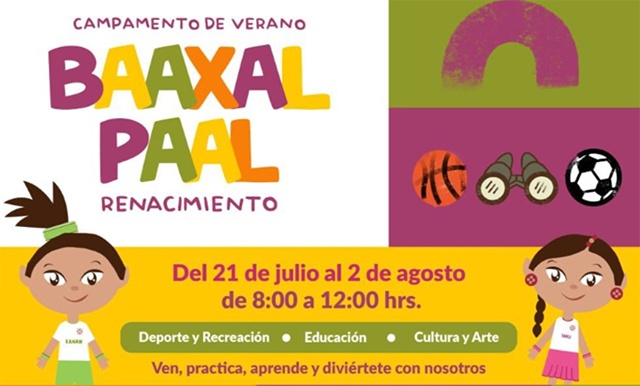 Forma parte Báaxal Paal de la estrategia aliados por la vida para prevenir los delitos