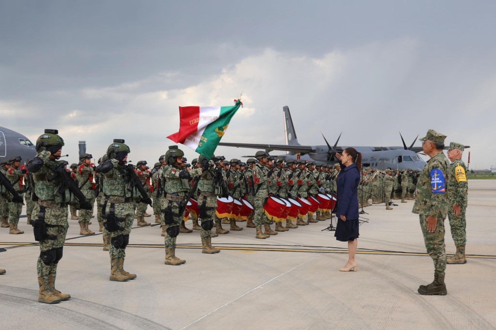 Claudia Sheinbaum reconoce al agrupamiento &ldquo;Yumare&rdquo;, que brind&oacute; apoyo a Venezuela por terremotos