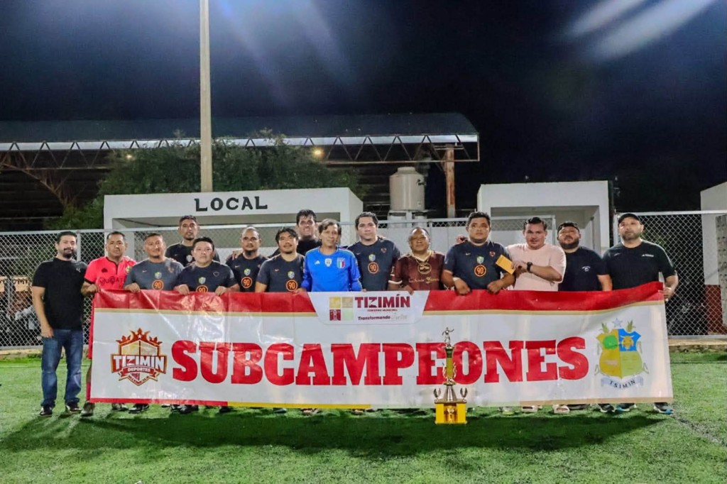 Concluye Tercer Torneo Fut 7 Veteranos 35 y más