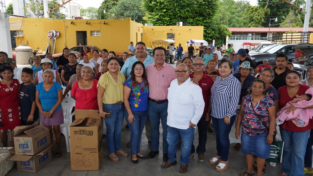 Asegura Gobierno del Estado bienestar alimentario de familias yucatecas