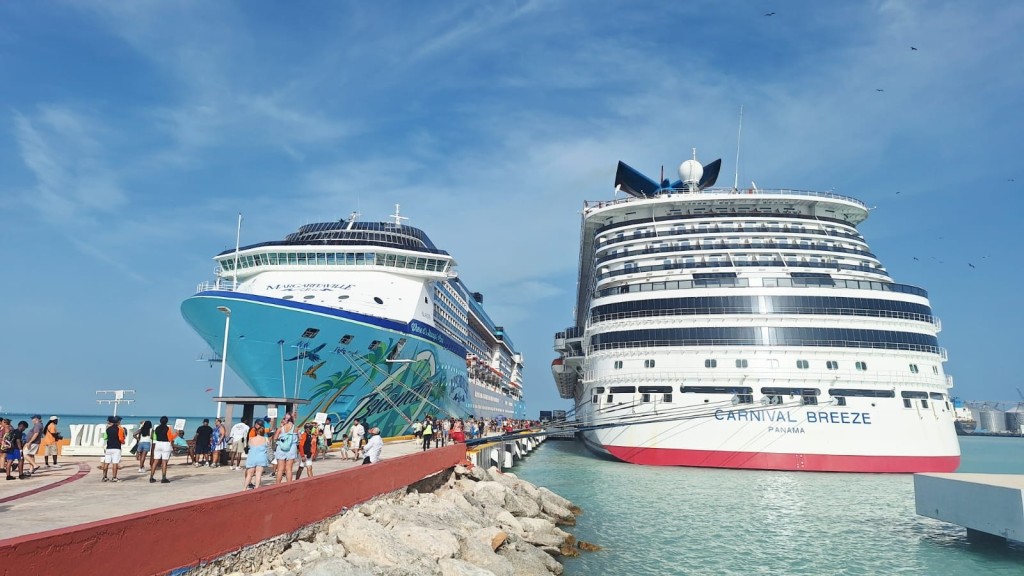Van a entrar los cruceros de mayor tamaño al Puerto de Progreso, en el 2028