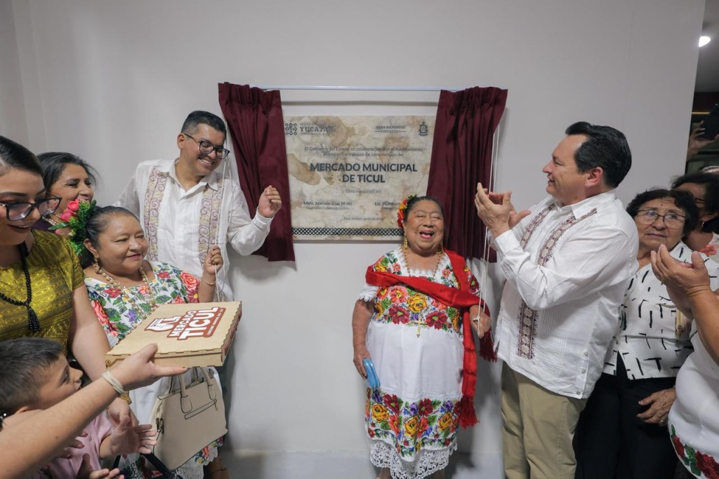Compromiso cumplido: Renacimiento Maya transforma mercado de Ticul en beneficio de sus 40 mil habitantes