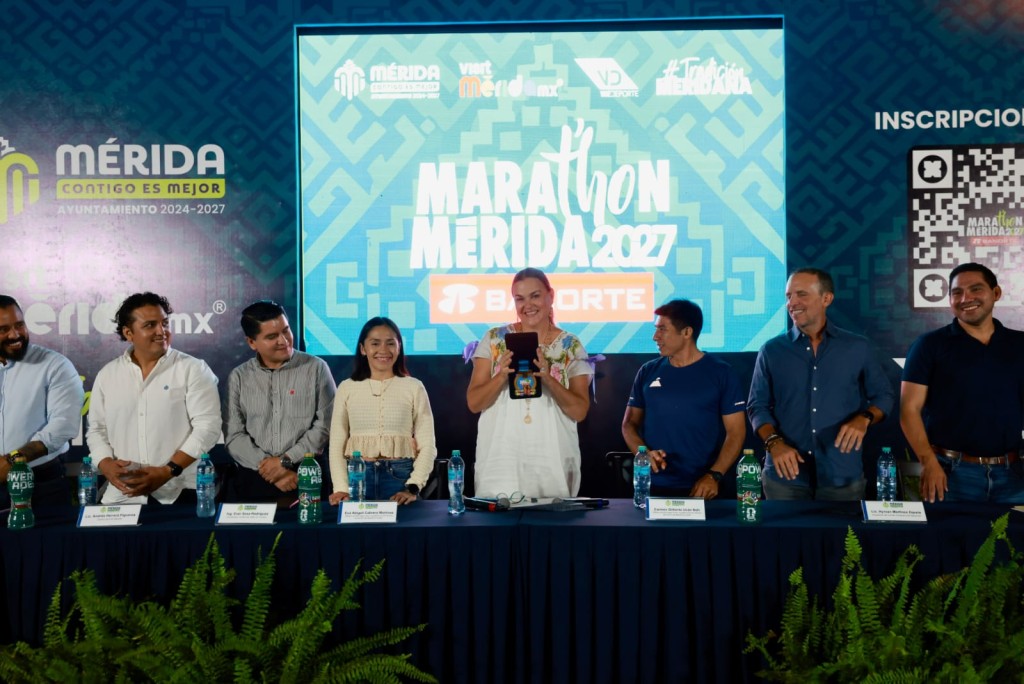 Realizarán 10 de enero el Marat'hon 2027 de Mérida