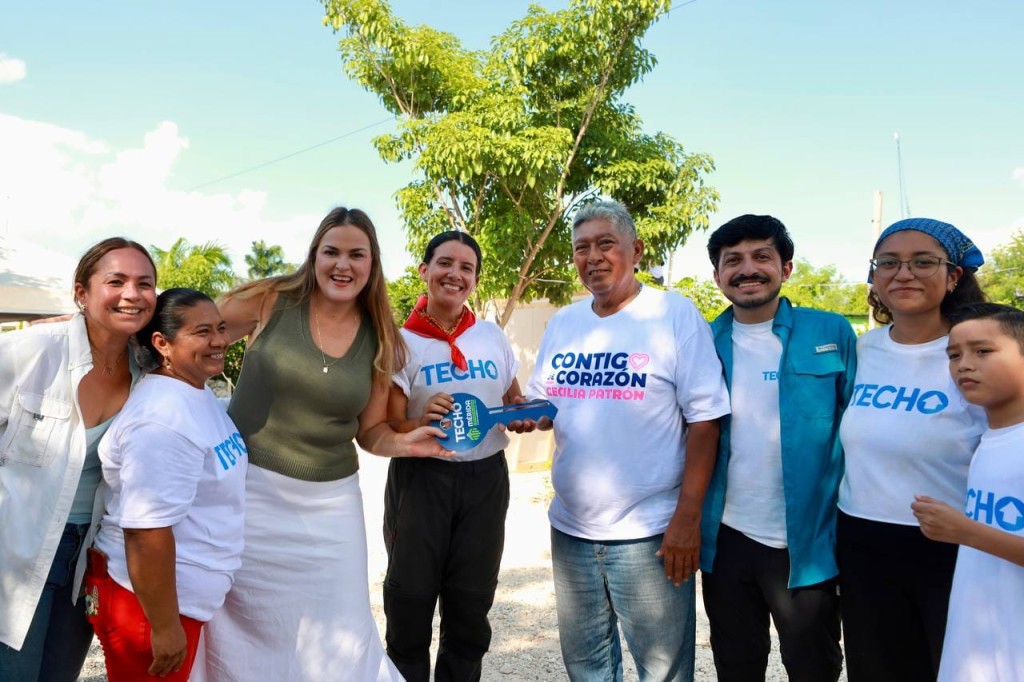 Estrenarán hogar en condiciones dignas familias vulnerables, con gestión del Ayuntamiento de Mérida