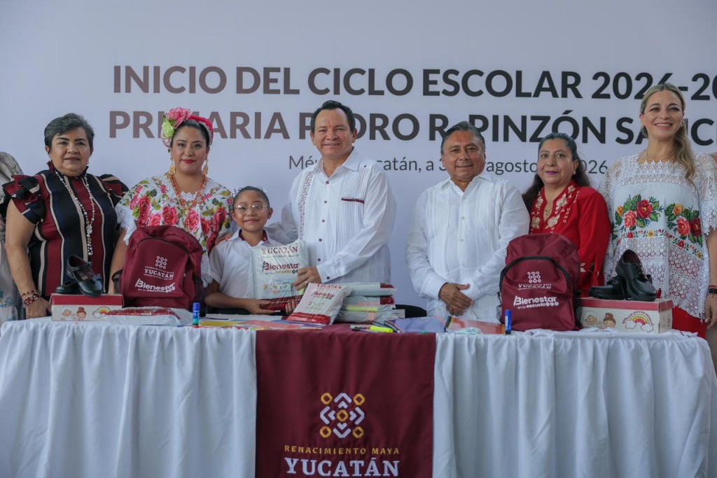Renacimiento Maya dignifica primaria de Zazil-Há, en Mérida, con inversión de más de tres mdp