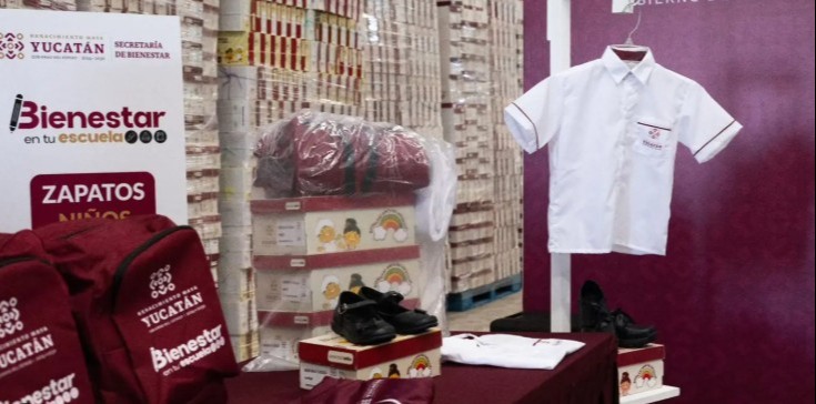 Entregan en tiempo y forma los paquetes del programa Bienestar en tu Escuela