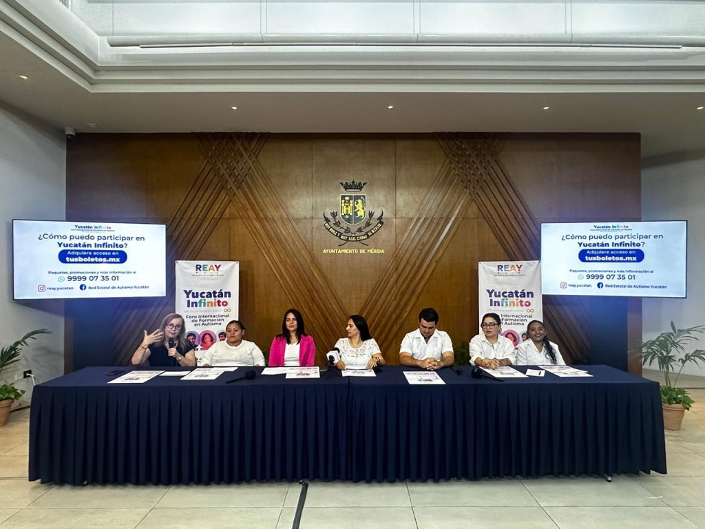 Anuncian el foro internacional “Yucatán Infinito” para impulsar la formación en atención al autismo