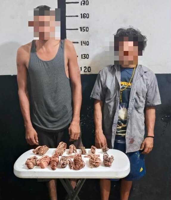 Detienen a dos sujetos por robar cobre en un preescolar de Tizimín