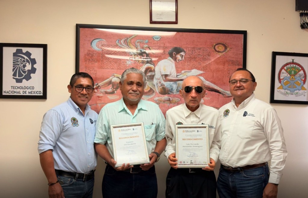 Se despiden dos docentes del Tecnológico de Tizimín