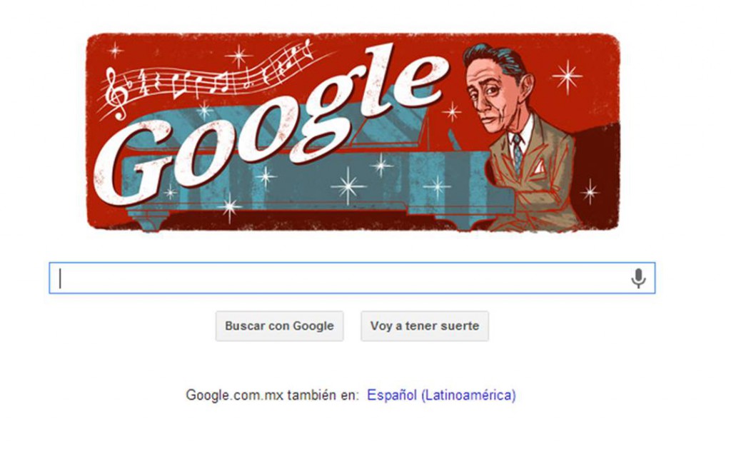 Google celebra a Agustín Lara Google celebra a Agustín Lara