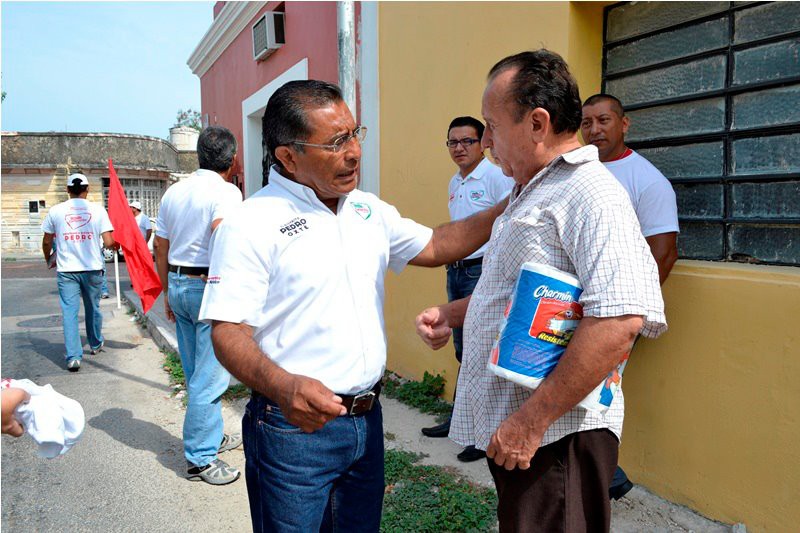 No me vengo con cuentos, ni falsas promesas: Pedro Oxté No me vengo con cuentos, ni falsas promesas: Pedro Oxté