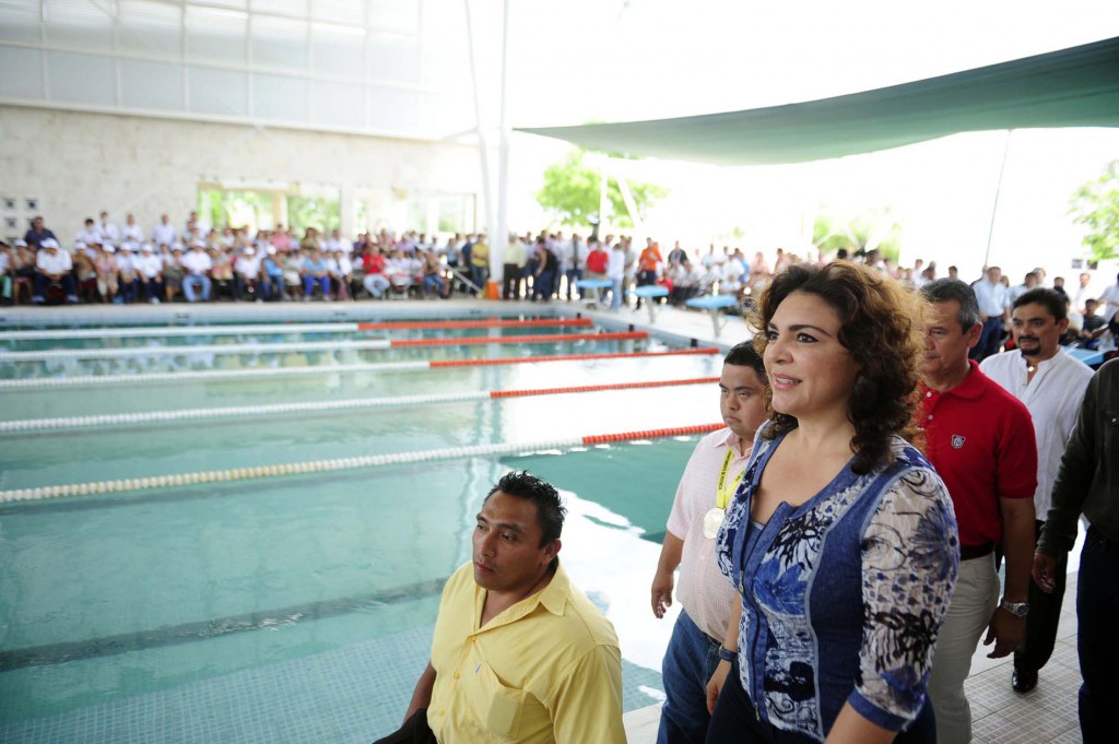 Entrega gobernadora centro deportivo paralímpico Entrega gobernadora centro deportivo paralímpico