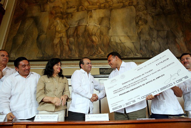Navarrete Prida entrega 5.7mdp al Gobierno estatal para proyectos laborales Navarrete Prida entrega 5.7mdp al Gobierno estatal para proyectos laborales