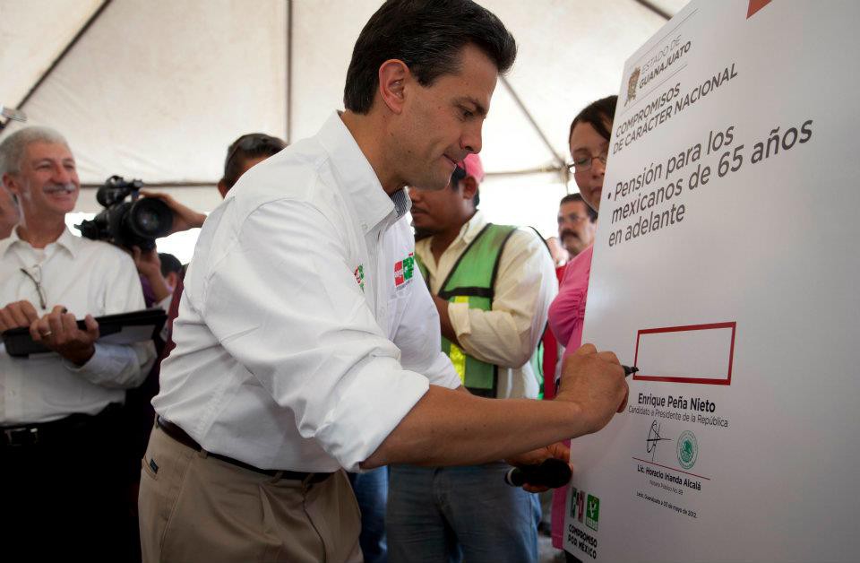 Pide Peña a sus simpatizantes escuchar sus propuestas en el debate Pide Peña a sus simpatizantes escuchar sus propuestas en el debate