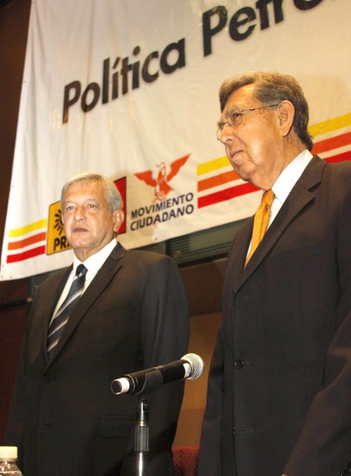AMLO propone a Cárdenas Solórzano como directo de PEMEX AMLO propone a Cárdenas Solórzano como directo de PEMEX