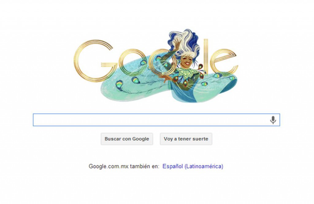 Google le rinde homenaje a la cantante Celia Cruz Google le rinde homenaje a la cantante Celia Cruz