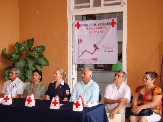 Inicia colecta de la Cruz Roja en Motul Inicia colecta de la Cruz Roja en Motul
