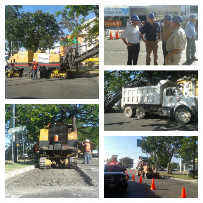 Arrancan trabajos de repavimentación en la calle 60 norte Arrancan trabajos de repavimentación en la calle 60 norte