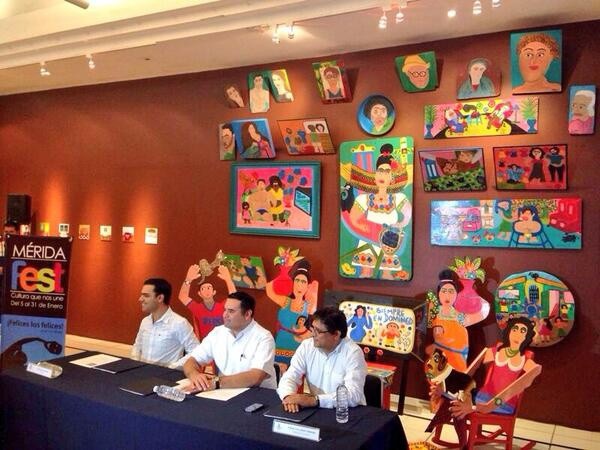Del 5 al 31 de enero se realizara el festival de la ciudad Mérida Fest 2014 Del 5 al 31 de enero se realizara el festival de la ciudad Mérida Fest 2014