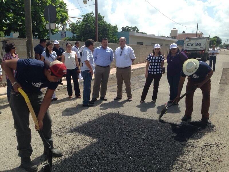 Este jueves suspendió el ayuntamiento de Mérida programa de bacheo Este jueves suspendió el ayuntamiento de Mérida programa de bacheo