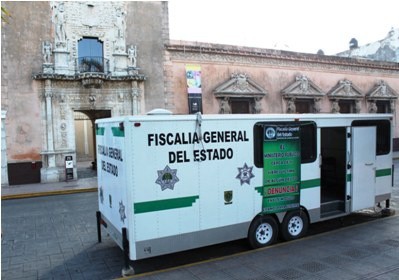 Instalan módulo de la Unidad Móvil del Ministerio Público Instalan módulo de la Unidad Móvil del Ministerio Público