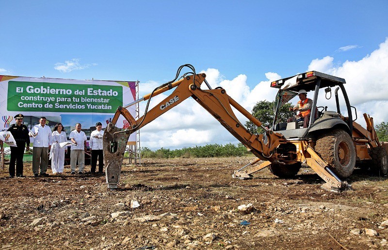 Inicia la construcción del Centro de Servicios Yucatán Inicia la construcción del Centro de Servicios Yucatán