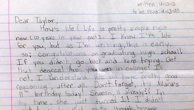 Carta de una niña que ha conmovido las redes sociales Carta de una niña que ha conmovido las redes sociales