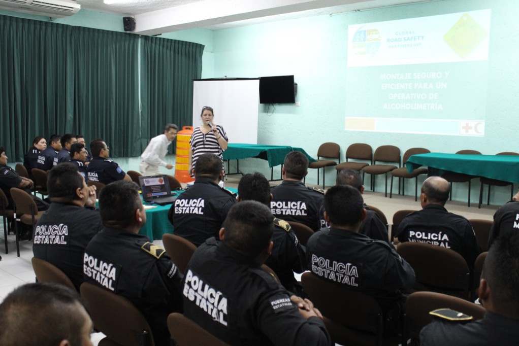 Inicia curso de alcoholimetría para policías de la SSP y de cuatro municipios Inicia curso de alcoholimetría para policías de la SSP y de cuatro municipios