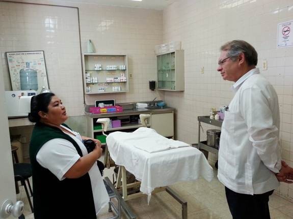 Visita delegado del Seguro Social Yucatán clínicas de IMSS-Oportunidades Visita delegado del Seguro Social Yucatán clínicas de IMSS-Oportunidades