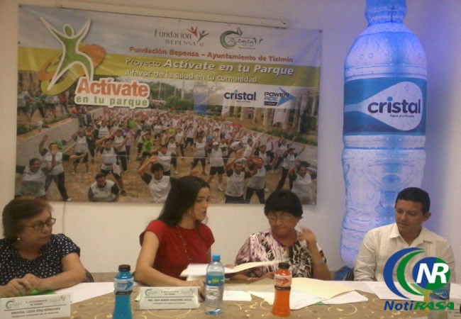 Fundación Bepensa lanza “Actívate en tu parque” en Tizimín. Fundación Bepensa lanza “Actívate en tu parque” en Tizimín.